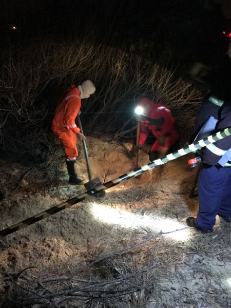 Mãe encontra corpo que pode ser de filho desaparecido #NoSul