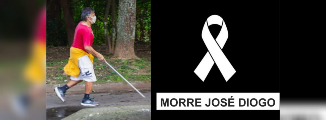 José Diogo, atleta deficiente visual, morre de covid-19 em Tubarão