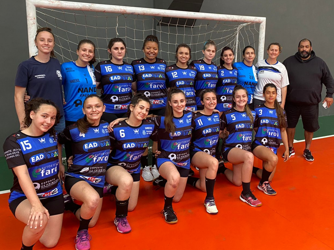 Equipe de Handebol de Tubarão conquista título no feminino sub-17