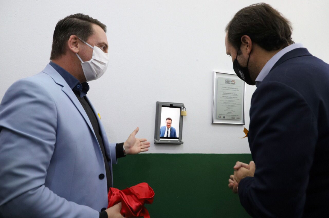 Parlatório Virtual é inaugurado em mais 8 unidades prisionais de SC