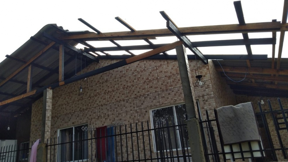 Em SC: Temporal e queda de granizo causaram estragos