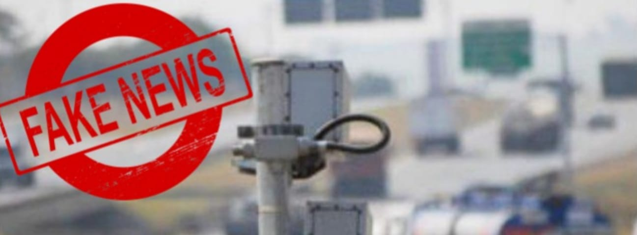 É falso que radares na BR-101 serão ativados na próxima terça-feira (2)