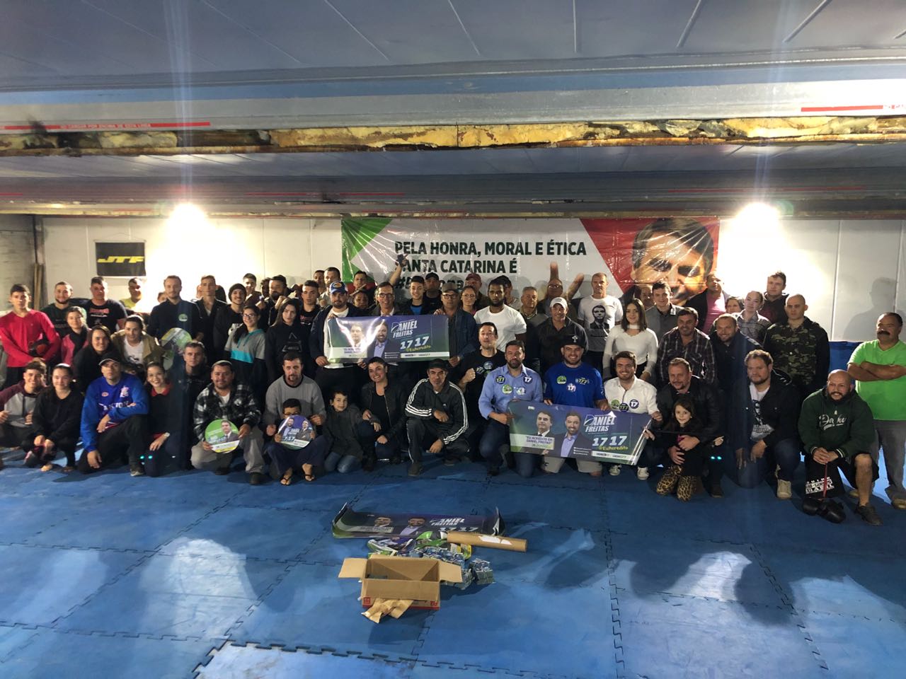 Representantes do Sul: Reconhecido por Jair Bolsonaro, “Soldados do Mito” declara apoio à candidatura de Daniel Freitas #Eleicoes