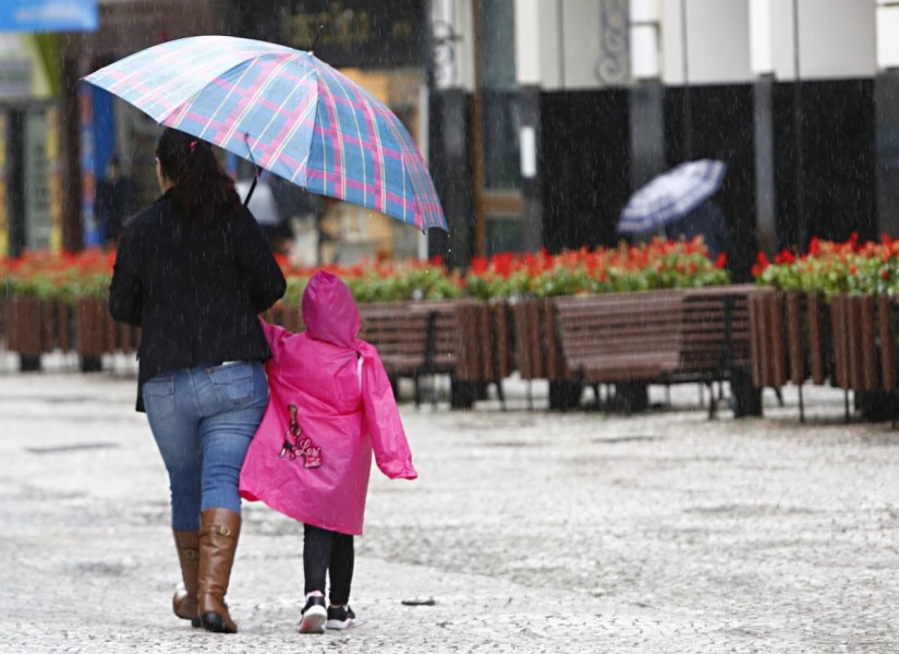 Fim de semana é com chuva e frio em SC #Tempo 