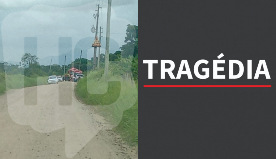 Em andamento: acidente faz vítima fatal na Estrada Geral da Madre, em Tubarão