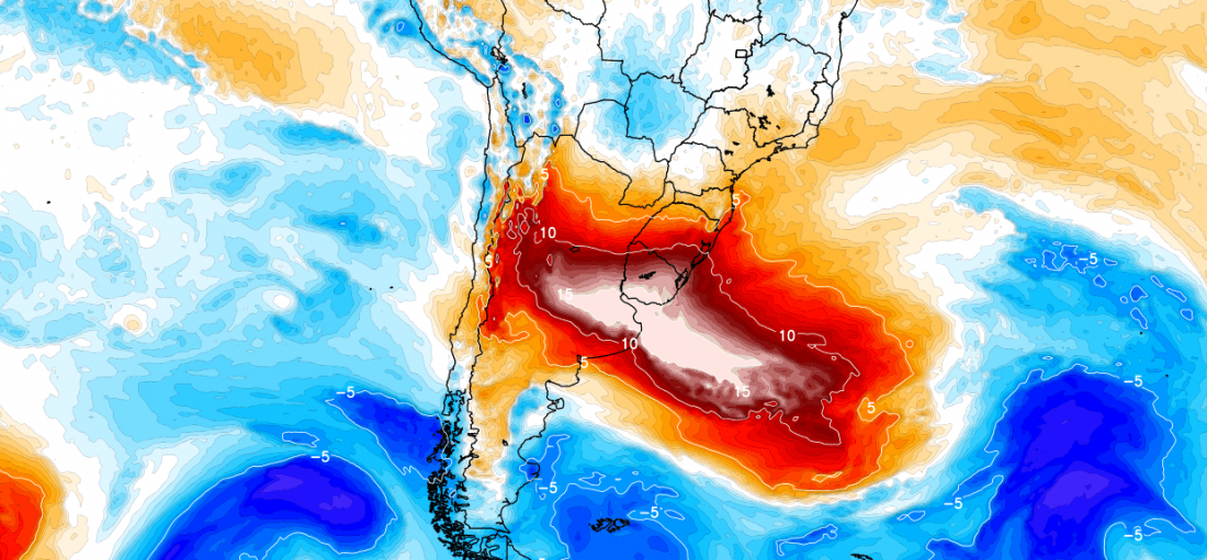 Onda de calor incomum atingirá a América do Sul nas próximas horas