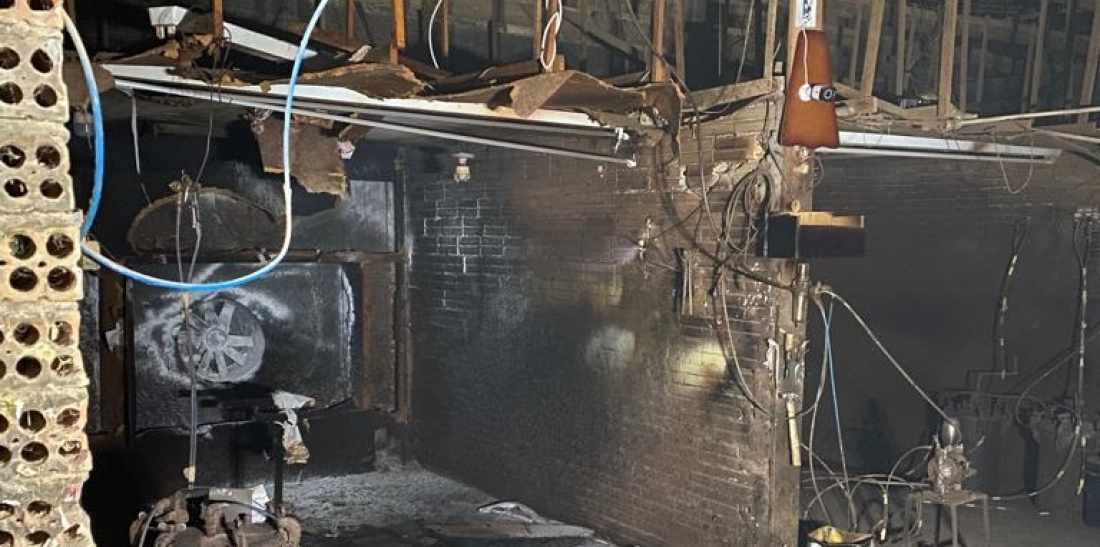 Fábrica de caixão de Grão Pará tem princípio de incêndio