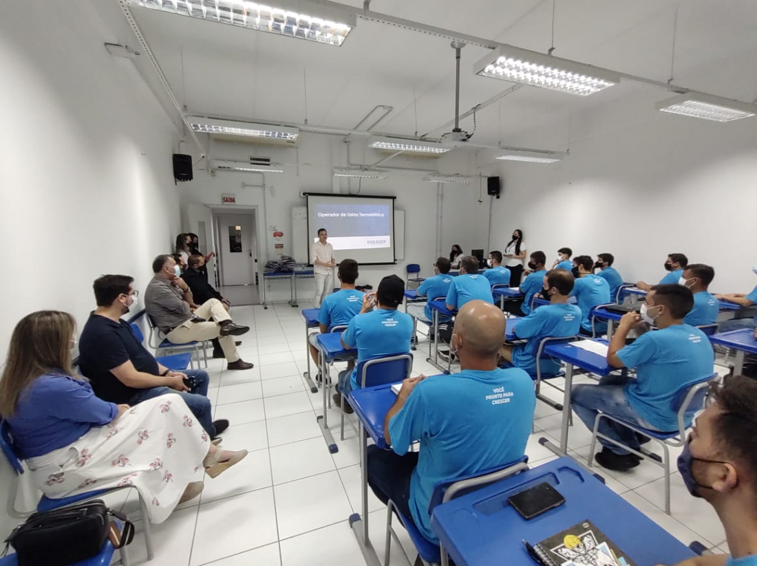 Único curso de Operador de Usina do Estado tem início em Capivari de Baixo
