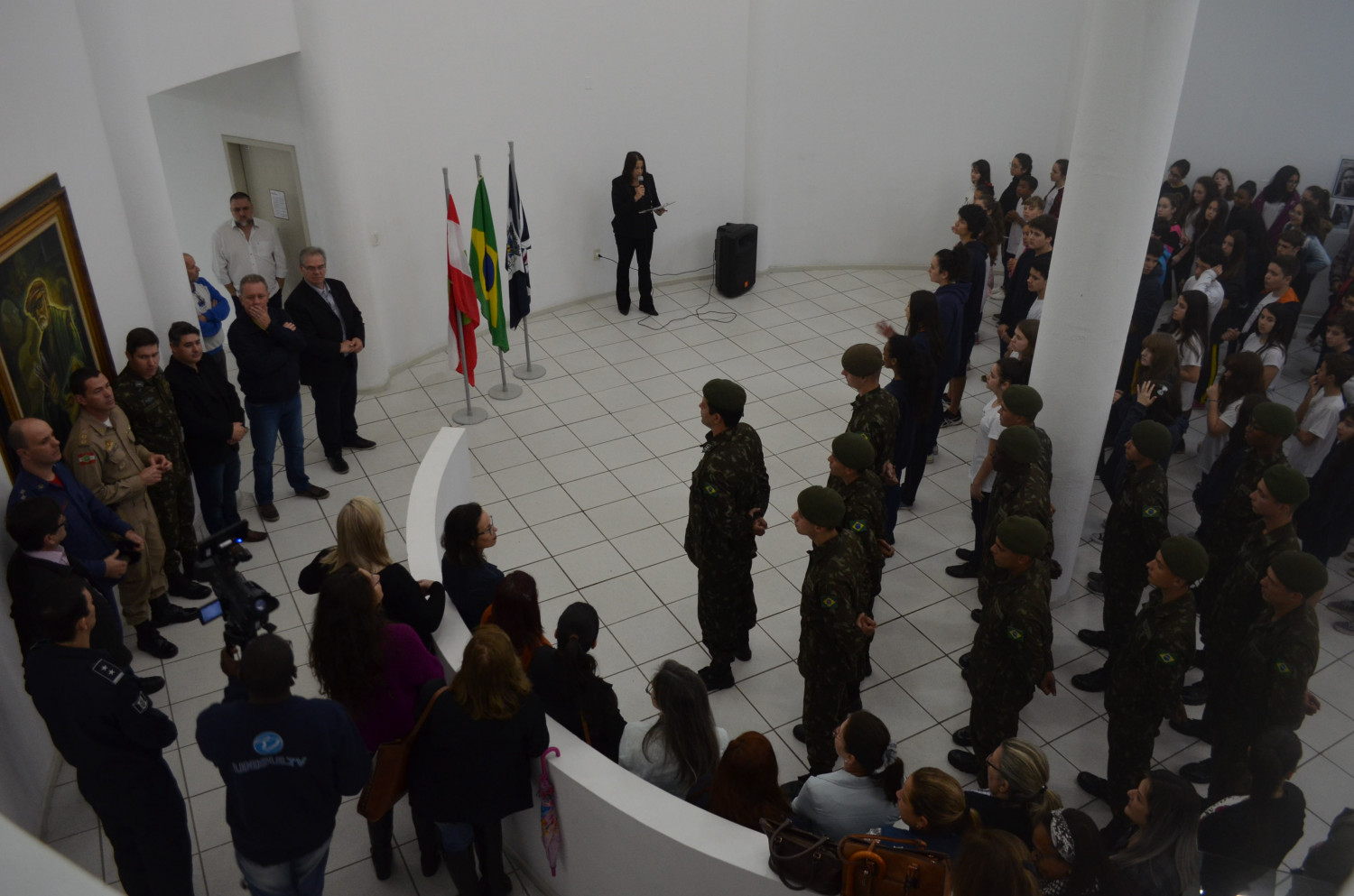 Ato marca abertura oficial da Semana da Pátria #Civismo