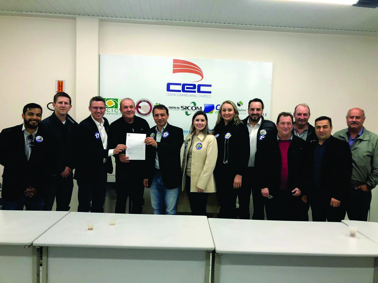 Comandante Moisés e Lucas Esmeraldino cumprem agenda no oeste #Eleicoes2018