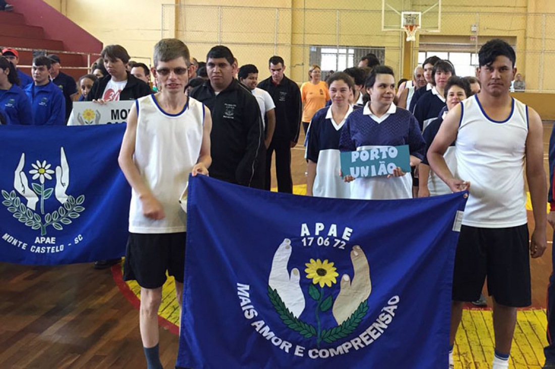 Capivari de Baixo sedia etapa Regional Litoral Sul das Olimpíadas das Apaes