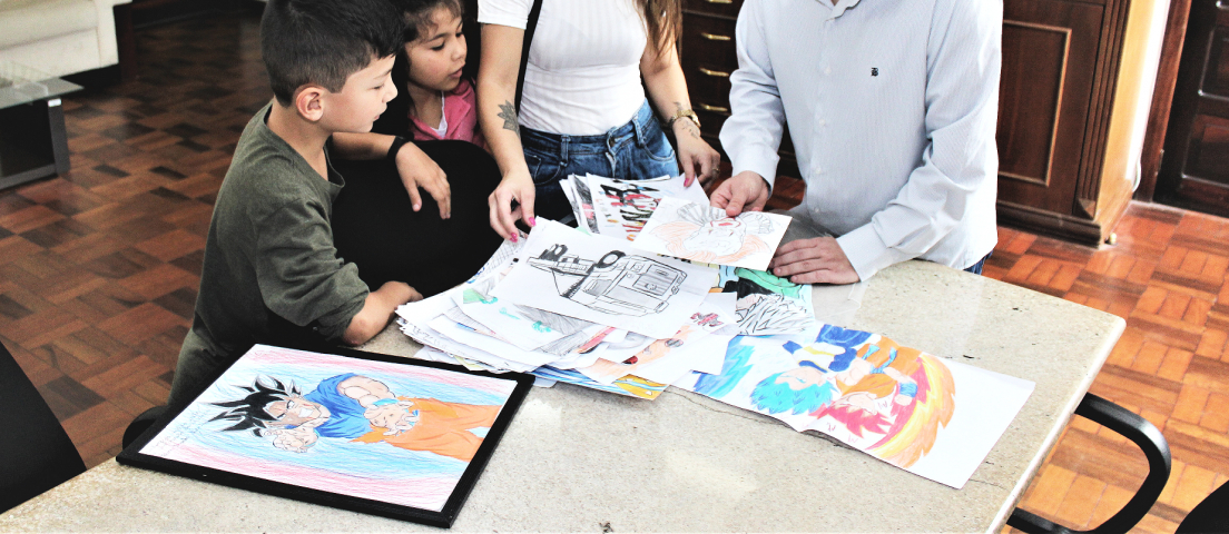 Estudante ‘artista’ tem chamado a atenção em Capivari de Baixo