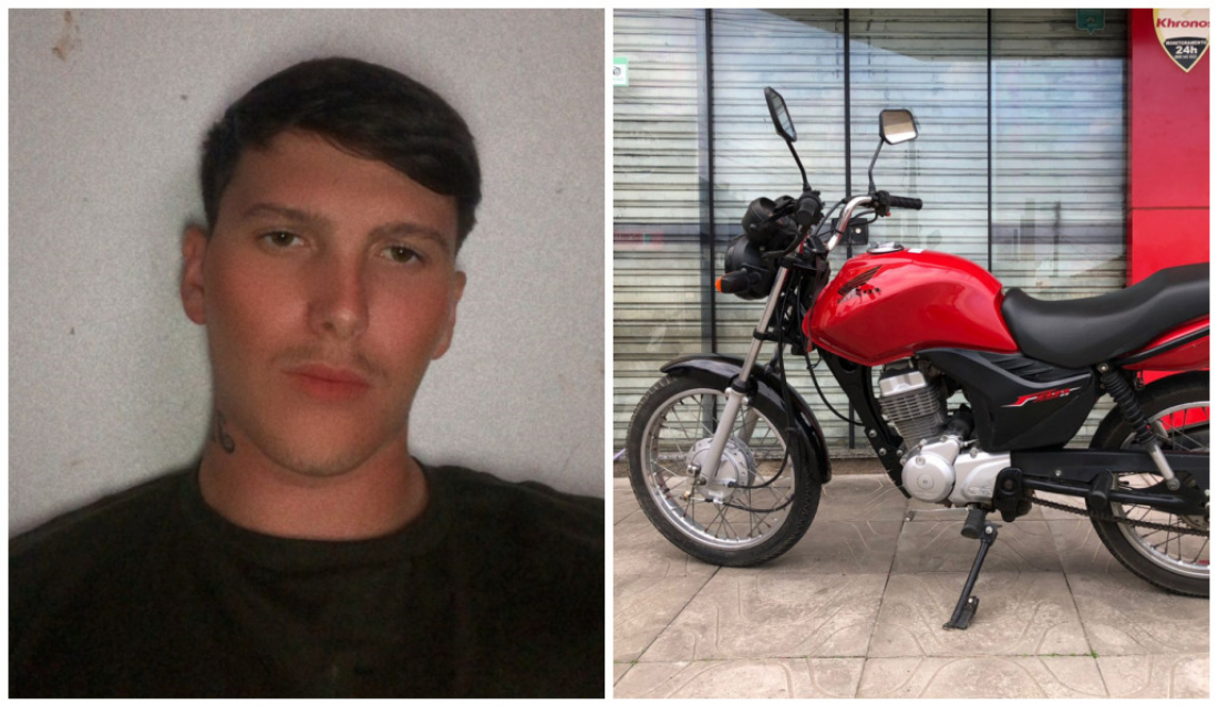 Jovem de Tubarão tem moto furtada dois dias após comprá-la: 'Frustração'