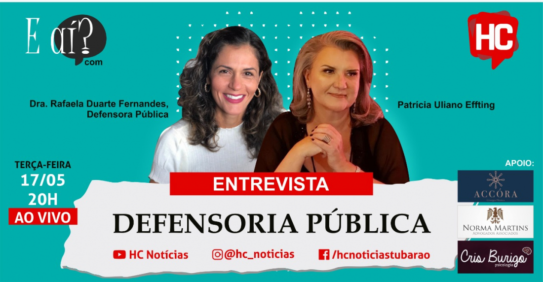 É hoje! Programa 'E aí?' recebe a defensora pública Rafaela Duarte Fernandes