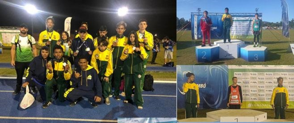 São Ludgero conquista 9 medalhas no Campeonato Estadual de Atletismo Sub-16