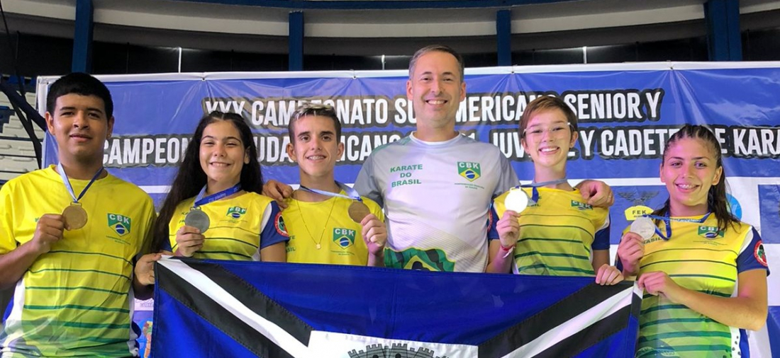 Tubarão: cinco atletas do Karatê garantem vaga no Campeonato Pan-Americano de base