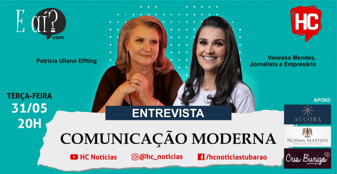 É hoje! Programa 'E aí?' recebe a jornalista e empresária Vanessa Mendes