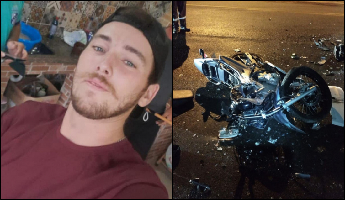 Motociclista que morreu em Jaguaruna é identificado; trata-se de Maicon Caetano
