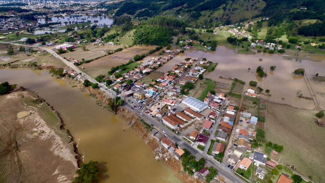 Tubarão: Caixa atualiza lista de ruas atingidas por chuvas e que serão beneficiadas com FGTS