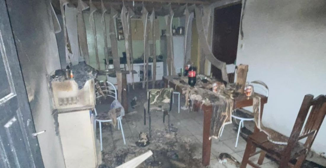 Imbituba: oito pessoas são encaminhadas ao hospital após incêndio em cozinha