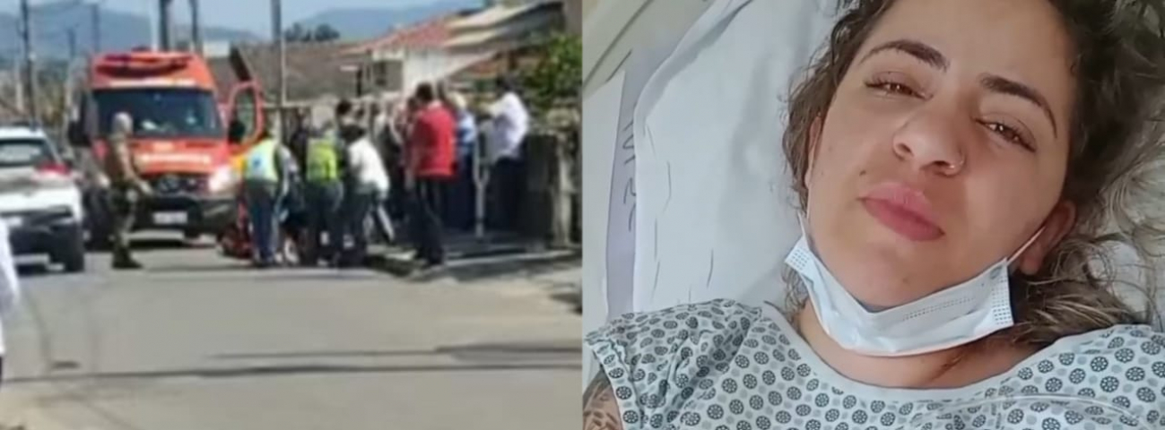 “Tô pedindo a Deus para pegarem ele”, diz mulher esfaqueada pelo ex em Capivari de Baixo