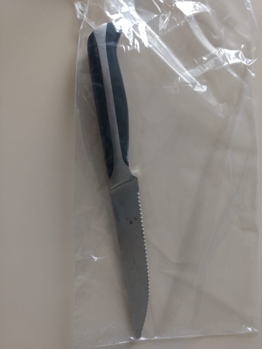 No estado: homem é preso por ameaça; ele portava uma faca