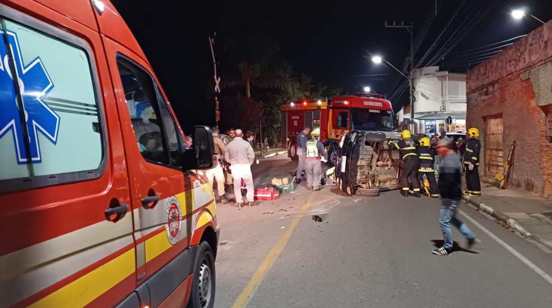 Capivari de Baixo: vítima atropelada é um ciclista de 22 anos que teve lesões leves