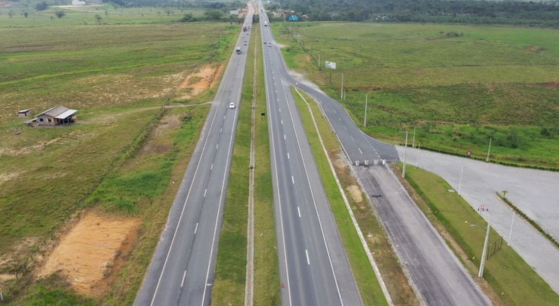Investimento de R$ 1,3 bi em rodovias federais de SC é cinco vezes maior que 2022