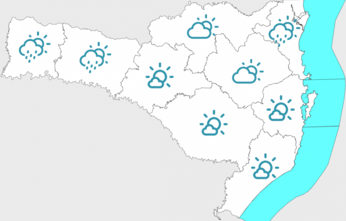 Brasil sofre com calor, mas SC tem previsão 'catastrófica' de chuva