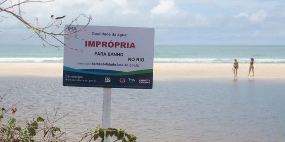 Confira os pontos impróprios para banho na Amurel de acordo com o IMA