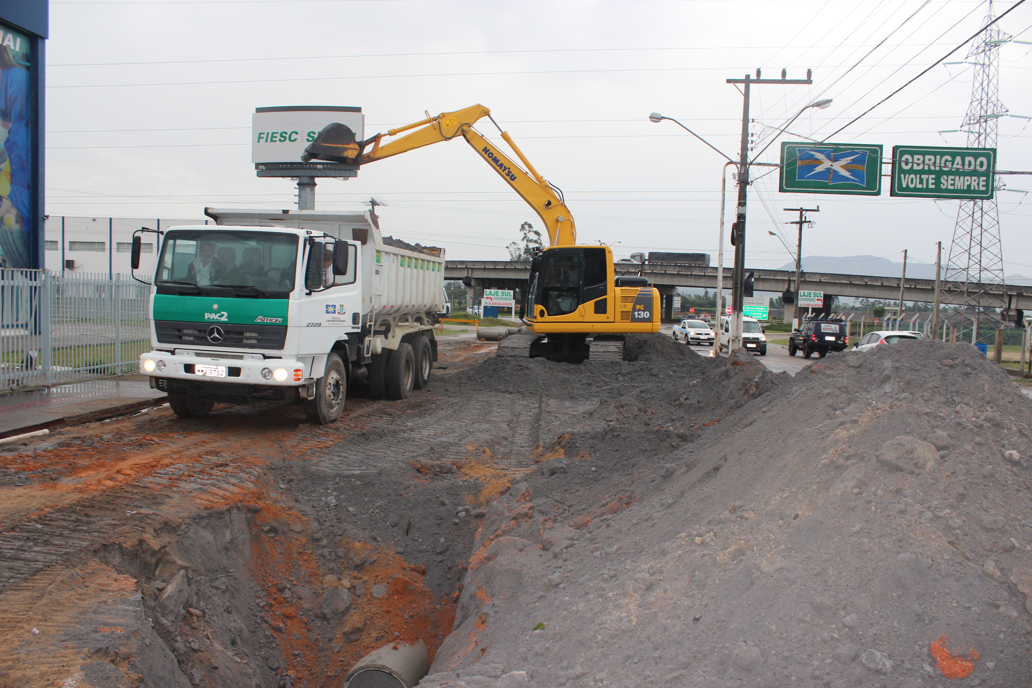 Acesso principal de Capivari de Baixo ganhará novas pistas