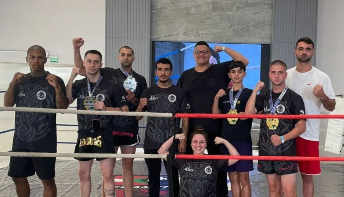 Academia Elite de Tubarão brilha no Campeonato Brasileiro de Muay Thai