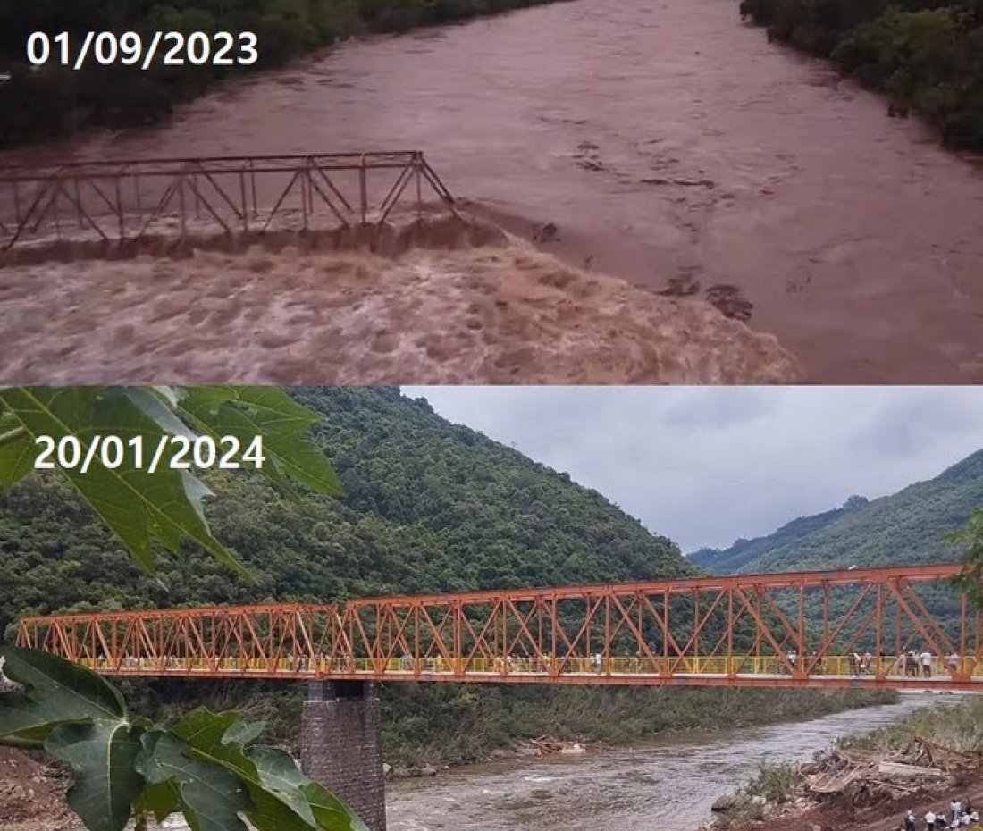 Comunidade reconstrói ponte por R$6 milhões superando orçamento público de R$25 milhões