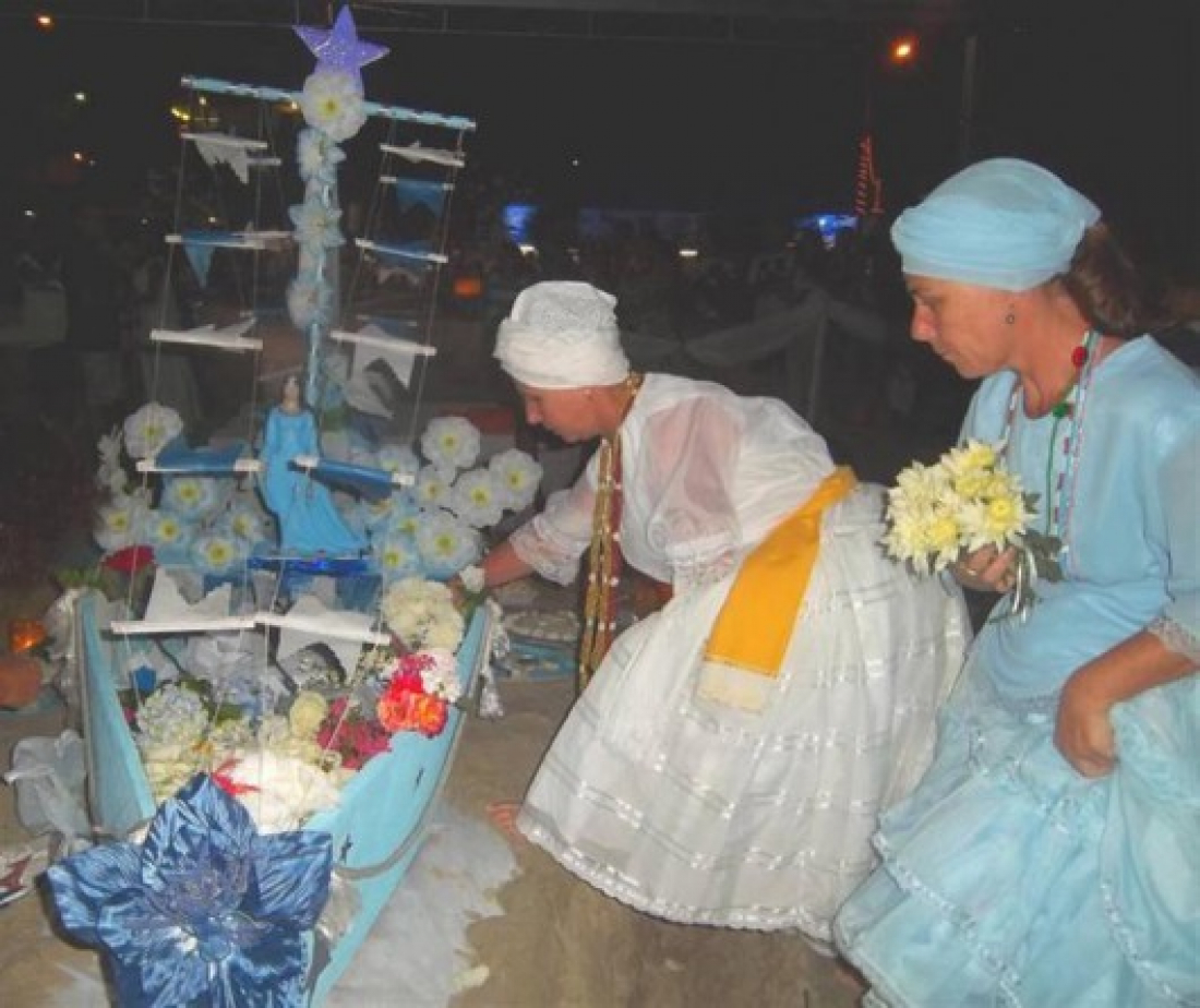 Dia de Iemanjá: feriado municipal em Laguna celebra cultos religiosos afro-brasileiros