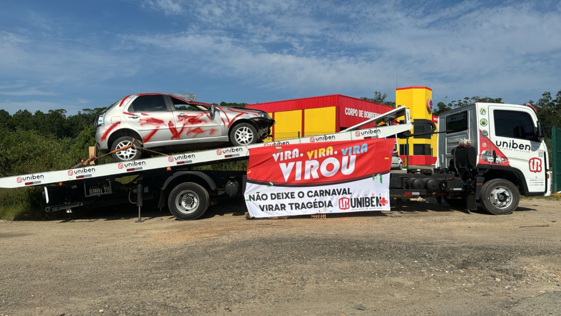 Uniben Proteção Veicular promove campanha de conscientização no trânsito no Carnaval