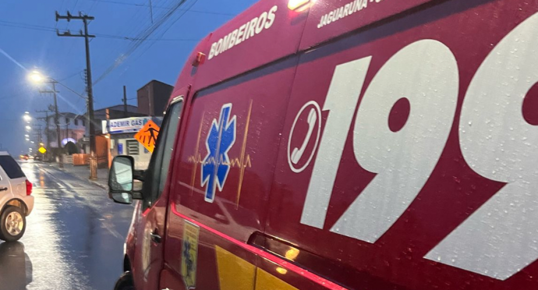 Idosa de 74 anos é atropelada e encaminhada ao hospital em Jaguaruna
