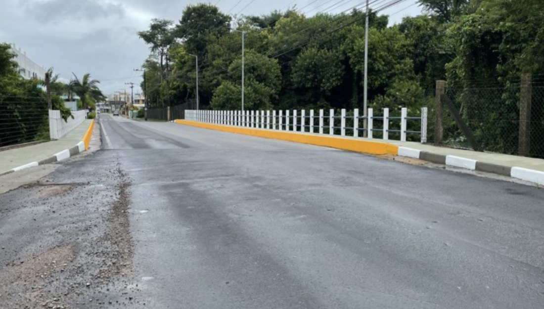 Revitalização da ponte do Santo André é concluída em Capivari de Baixo