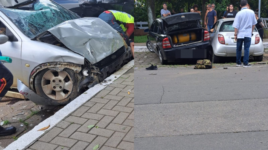 Ciclista é atropelado em acidente em Tubarão neste sábado (17)