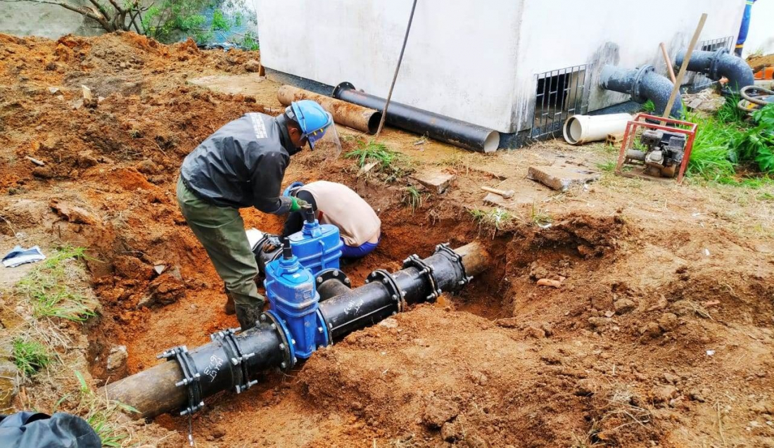 Ilhotinha receberá o próximo reservatório de água de Capivari de Baixo