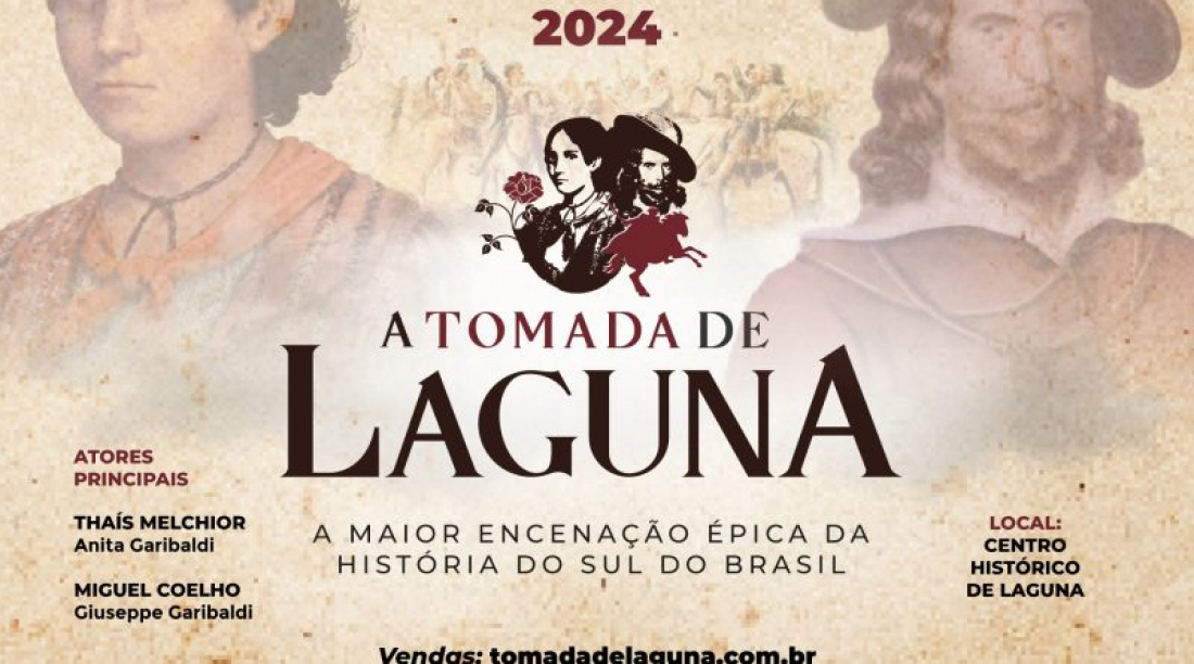 Ingressos para A Tomada de Laguna já estão à venda