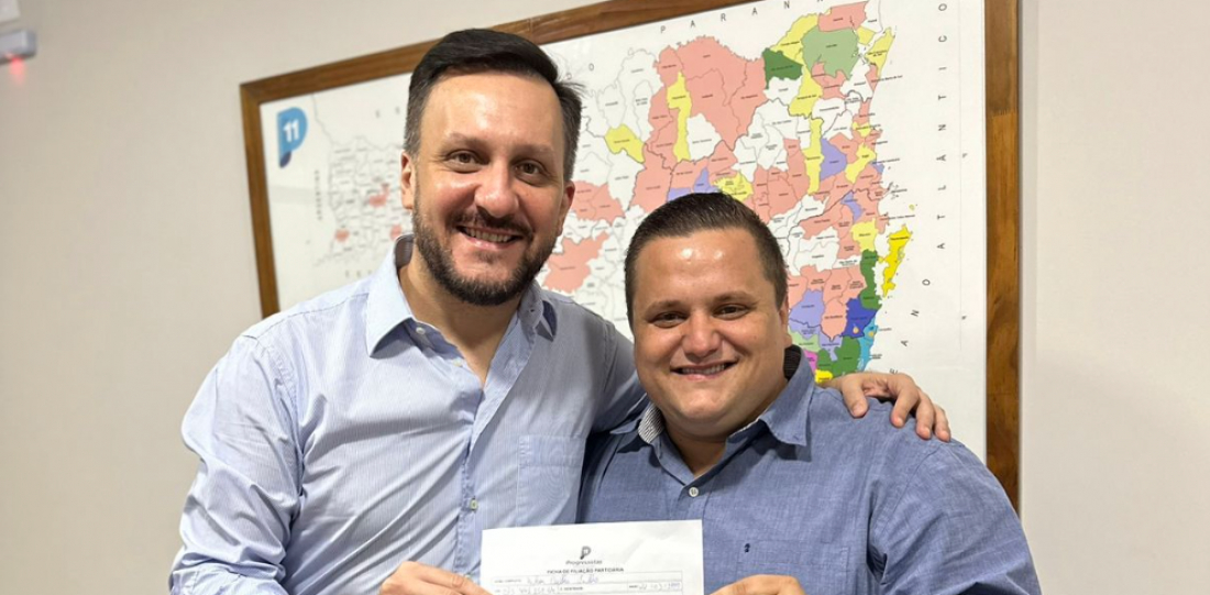 Deputado Pepê Collaço filia Nilsinho Coelho ao Progressistas de Laguna