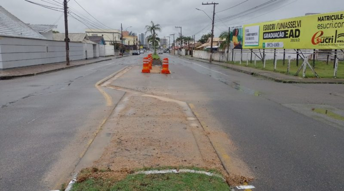 Av. Pedro Zapelini terá rotatória com a rua Galdino José de Bessa