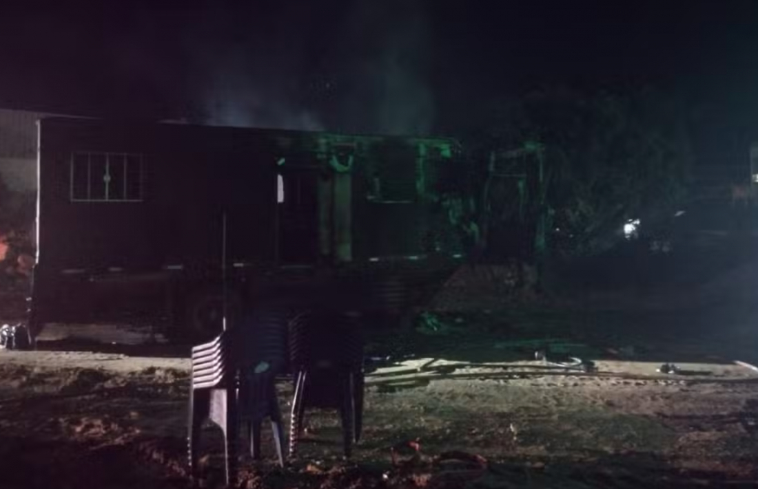 Bebê de 1 ano morre e duas crianças ficam gravemente feridas após incêndio em trailer de circo em São Ludgero