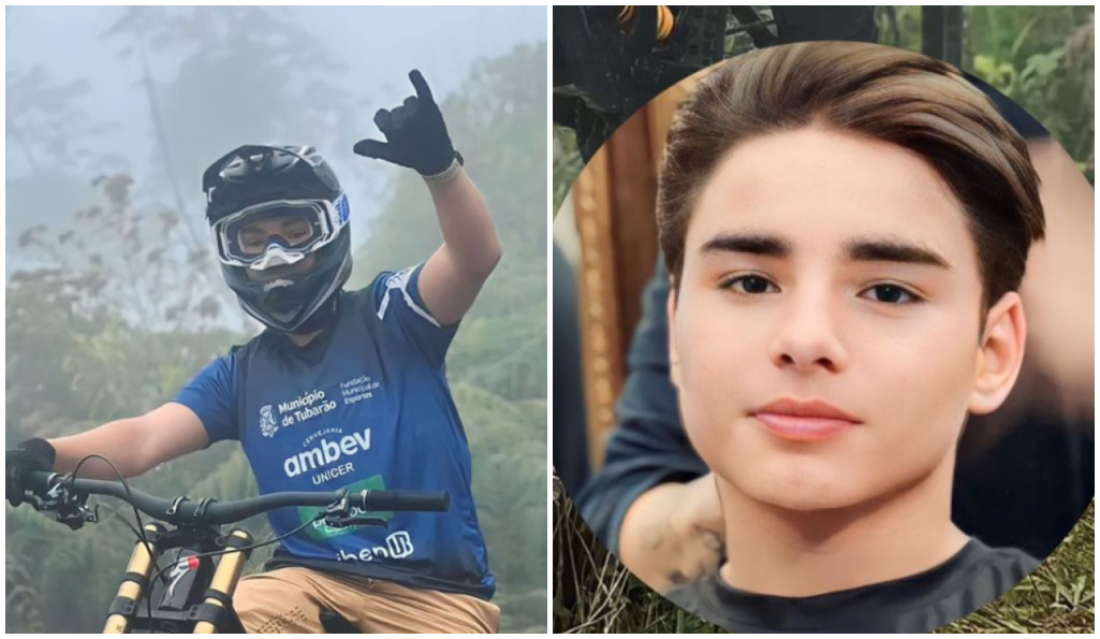 Atleta tubaronense de 13 anos é convidado oficialmente para a Descida das Escadas de Santos 2024