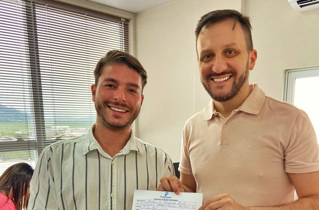 André Koch oficializa filiação no Progressistas de Tubarão