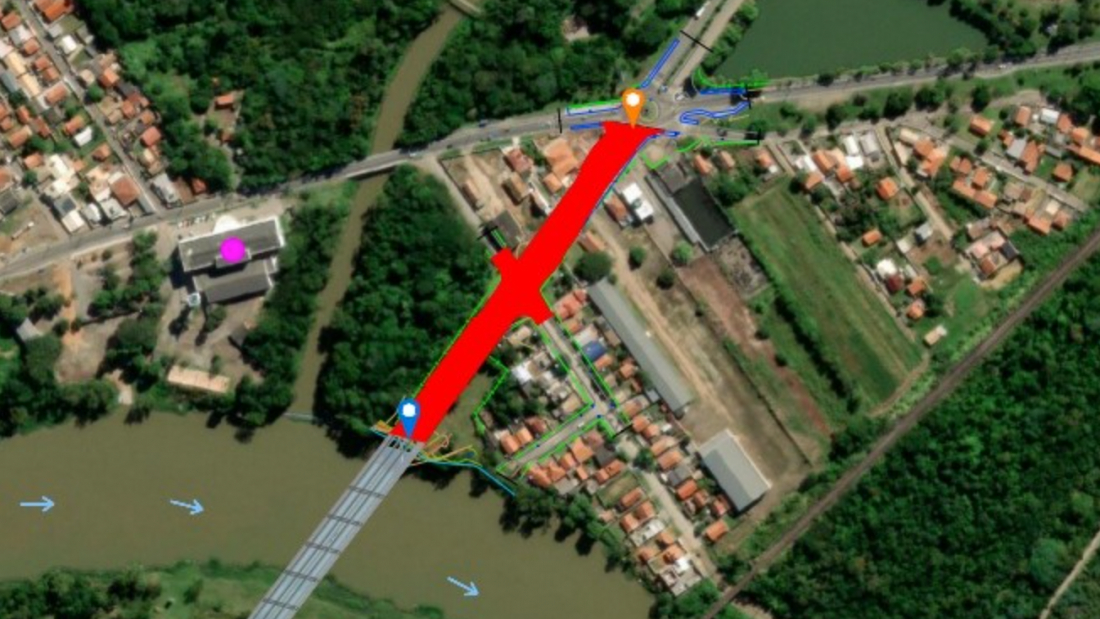 Capivari lança nova licitação para construção da cabeceira da ponte Stélio Boabaid