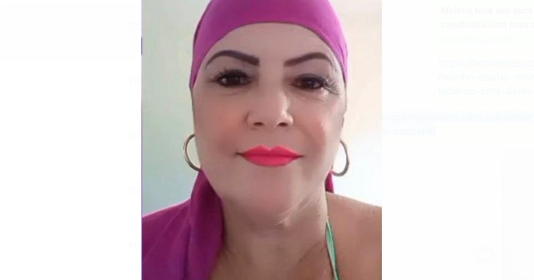 Moradora de Tubarão busca ajuda financeira para exame oncológico de alto custo