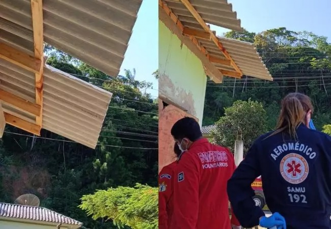 Pedreiro falece após queda de telhado durante serviço na casa do irmão