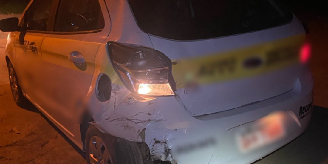 Colisão entre carro da autoescola e motociclista deixa dois feridos em Jaguaruna