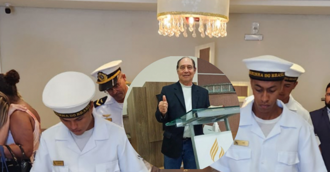 Tubarão se despede de Luiz Antônio e Silva, 70, aposentado naval da Marinha